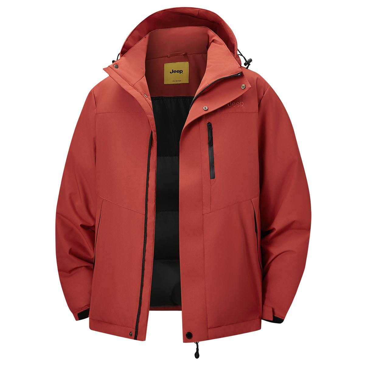 

Пуховик Unisex из коллекции Luxury Cowboy Jeep, maroon