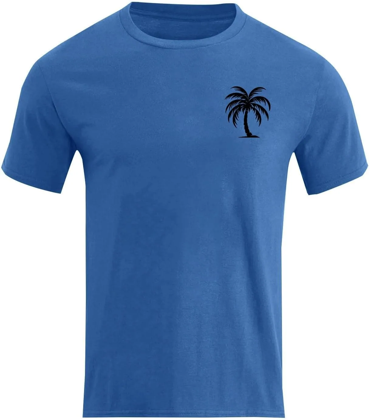 Мужская футболка Palm Tree с коротким рукавом, хлопок, летняя — фото 3