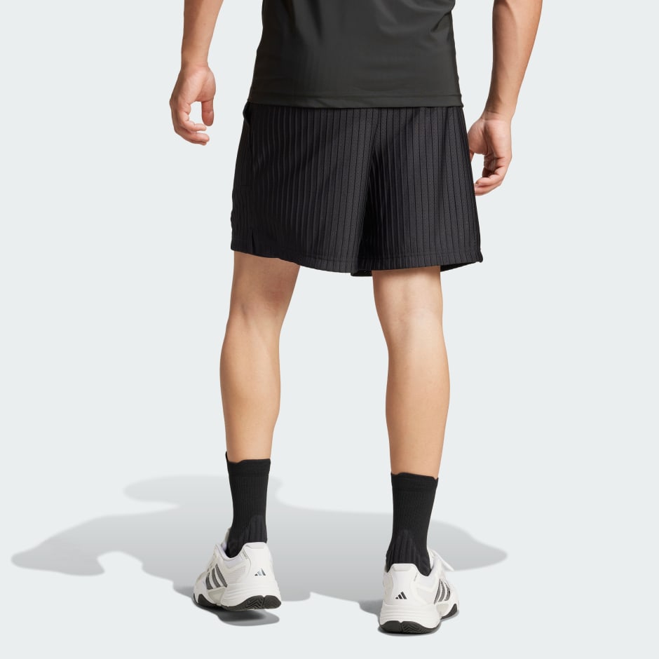 Шорты Free Shipping With AdiClub Tennis Climacool Shorts And Leggings Set Adidas, черный — фото 4