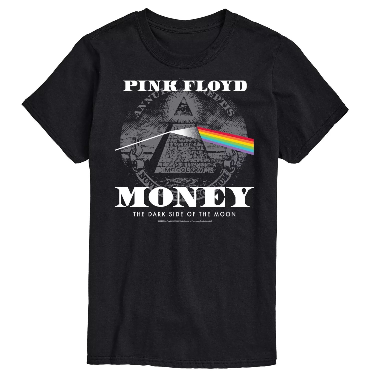 

Мужская футболка Pink Floyd Money Prism Licensed Character