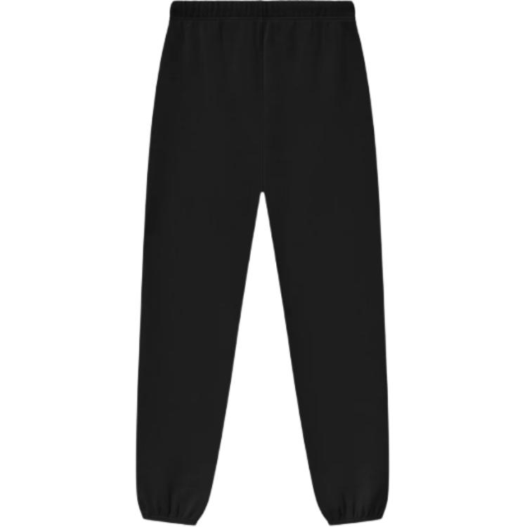 Спортивные брюки с манжетами на шнуровке Fear Of God Essentials, jet черный/jet черный — фото 2
