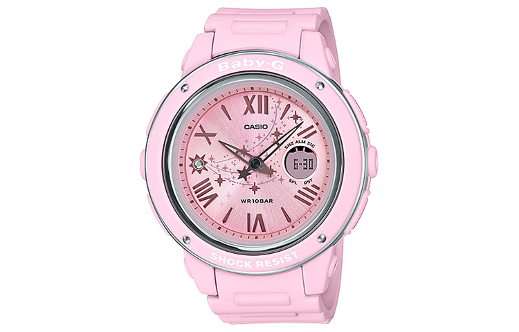 

CASIO Женские розовые часы BABY-G BGA-150ST-4A