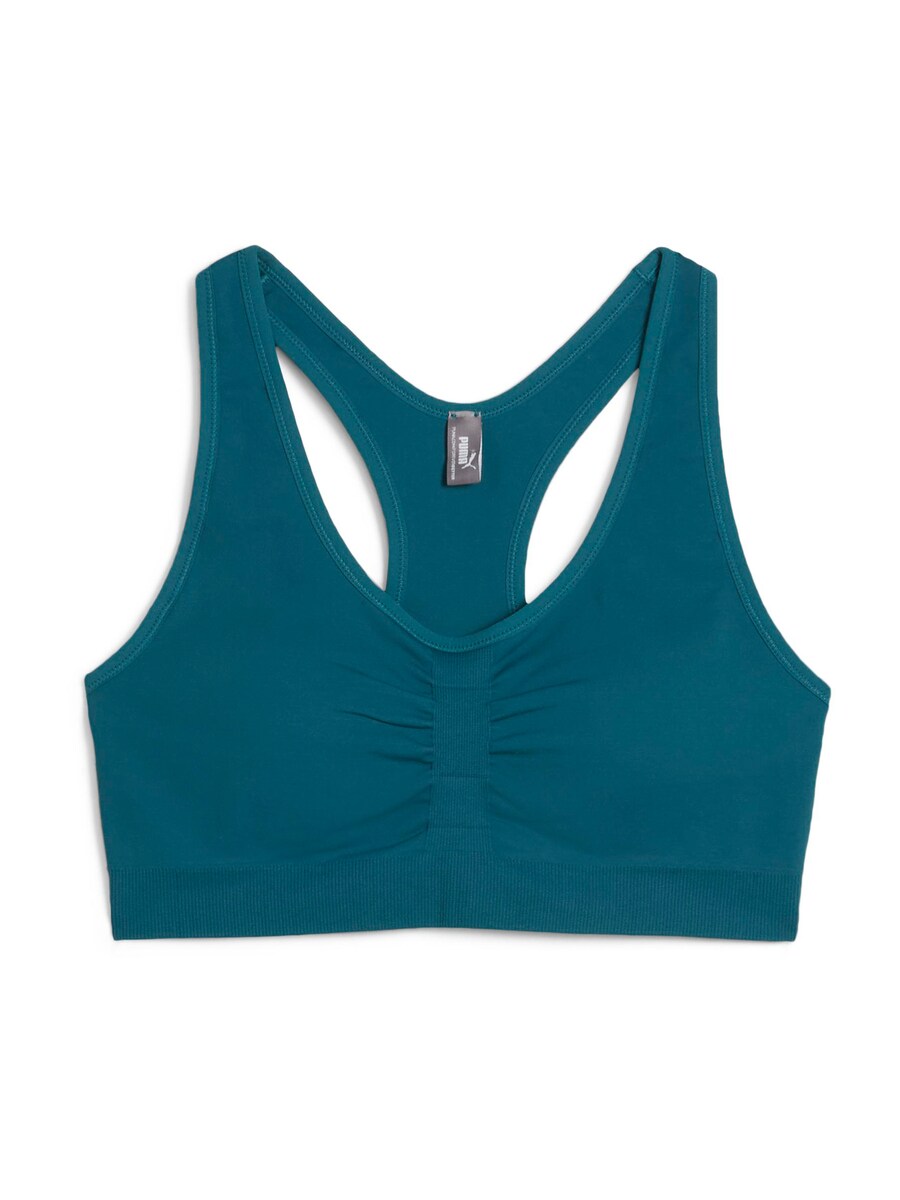 

Спортивный бюстгальтер PUMA Bralette Sports Bra, цвет petrol