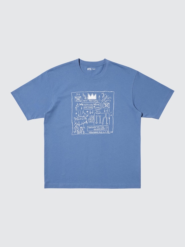 Футболка UT NY Pop Art (Jean-Michel Basquiat) Uniqlo, 64 blue — фото 3