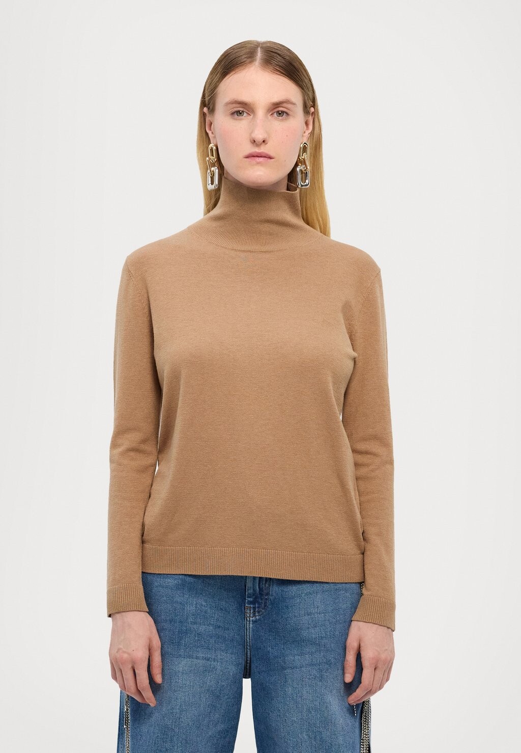 

Вязаный свитер WEEKEND MaxMara, коричневый
