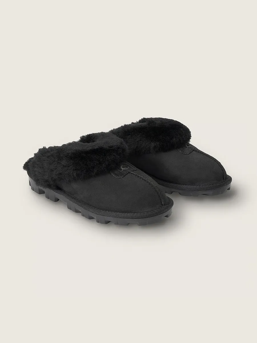 Кокточные тапочки Ugg, черный
