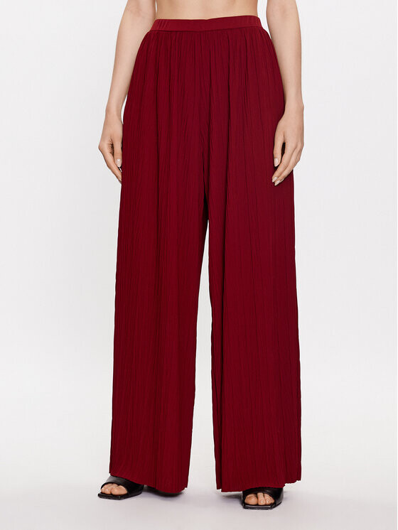 

Широкие брюки из ткани Max Mara Leisure, красный