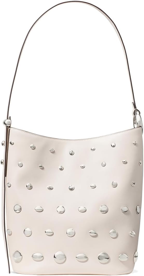 

Сумка Kate Spade New York Halo Studded Fine Grain Leather Bucket, кремовый