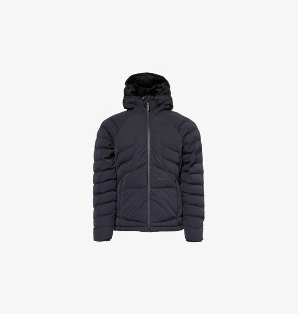 

Пуховик с принтом логотипа Shiya Arksen Labs, черный