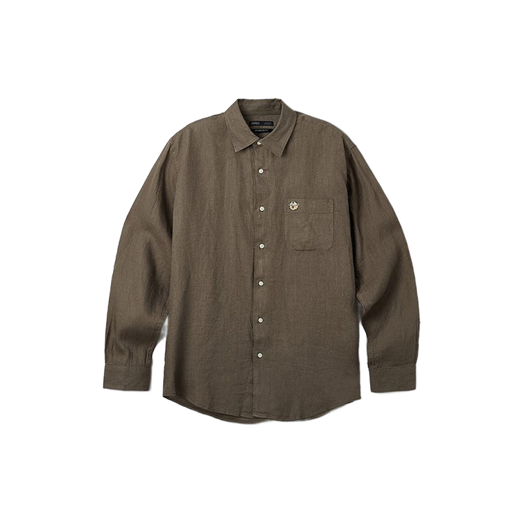 

Рубашка мужская с лацканом Moderate SPAO, коричневый