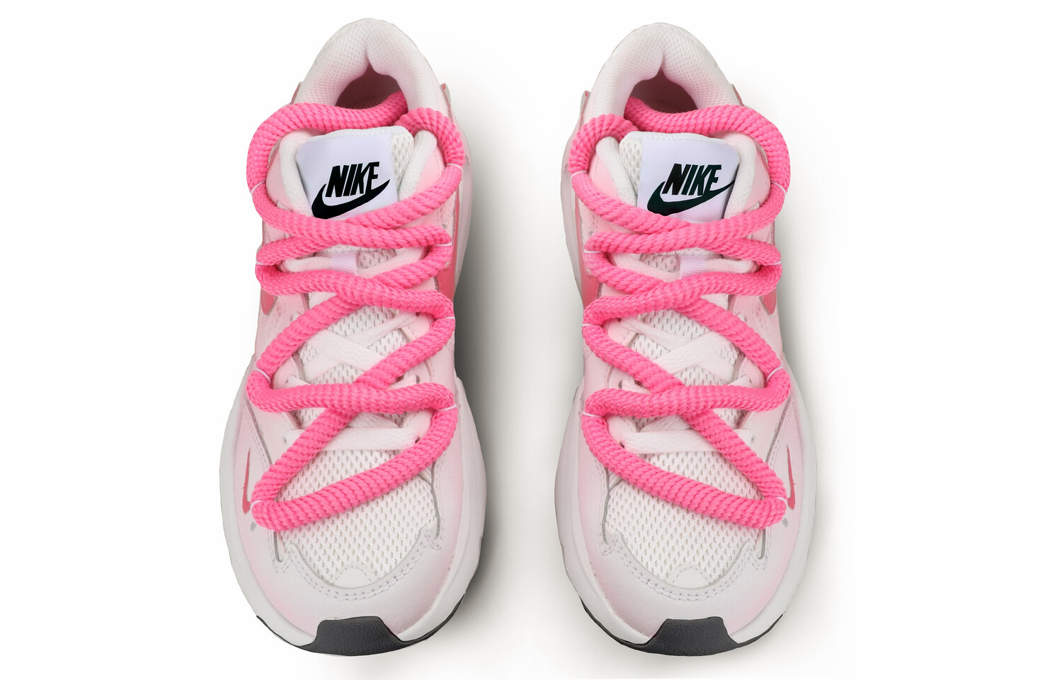 

Кроссовки Air Max Fusion женские с низким верхом, белые/розовые Nike