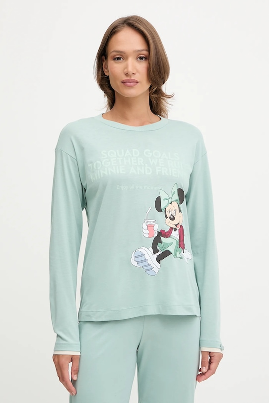 

Длинный рукав пижамный United Colors Of Benetton, бирюзовый