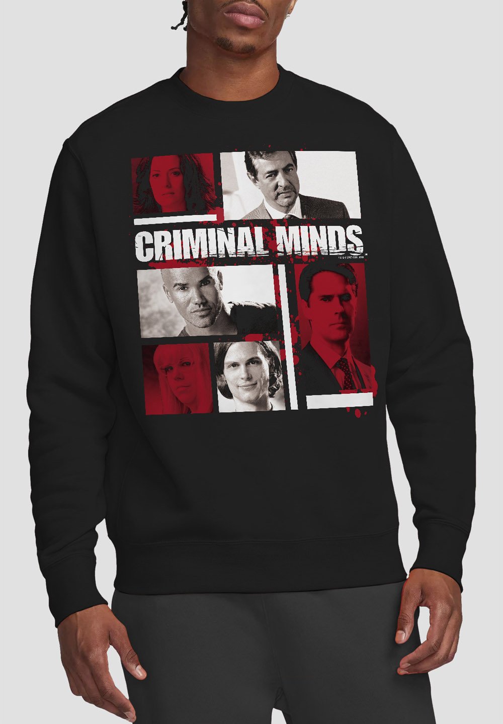 

Толстовка CRIMINAL MINDS CHARACTER BOXES Cotton Soul, черный