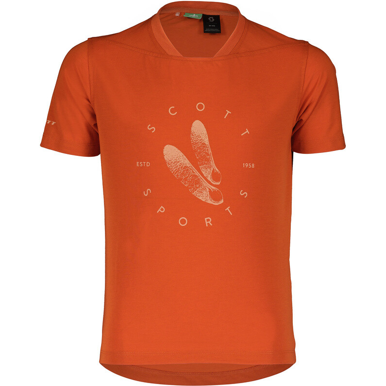 

Детская велосипедная майка Trail Flow 20 DRI Scott, цвет Braze Orange