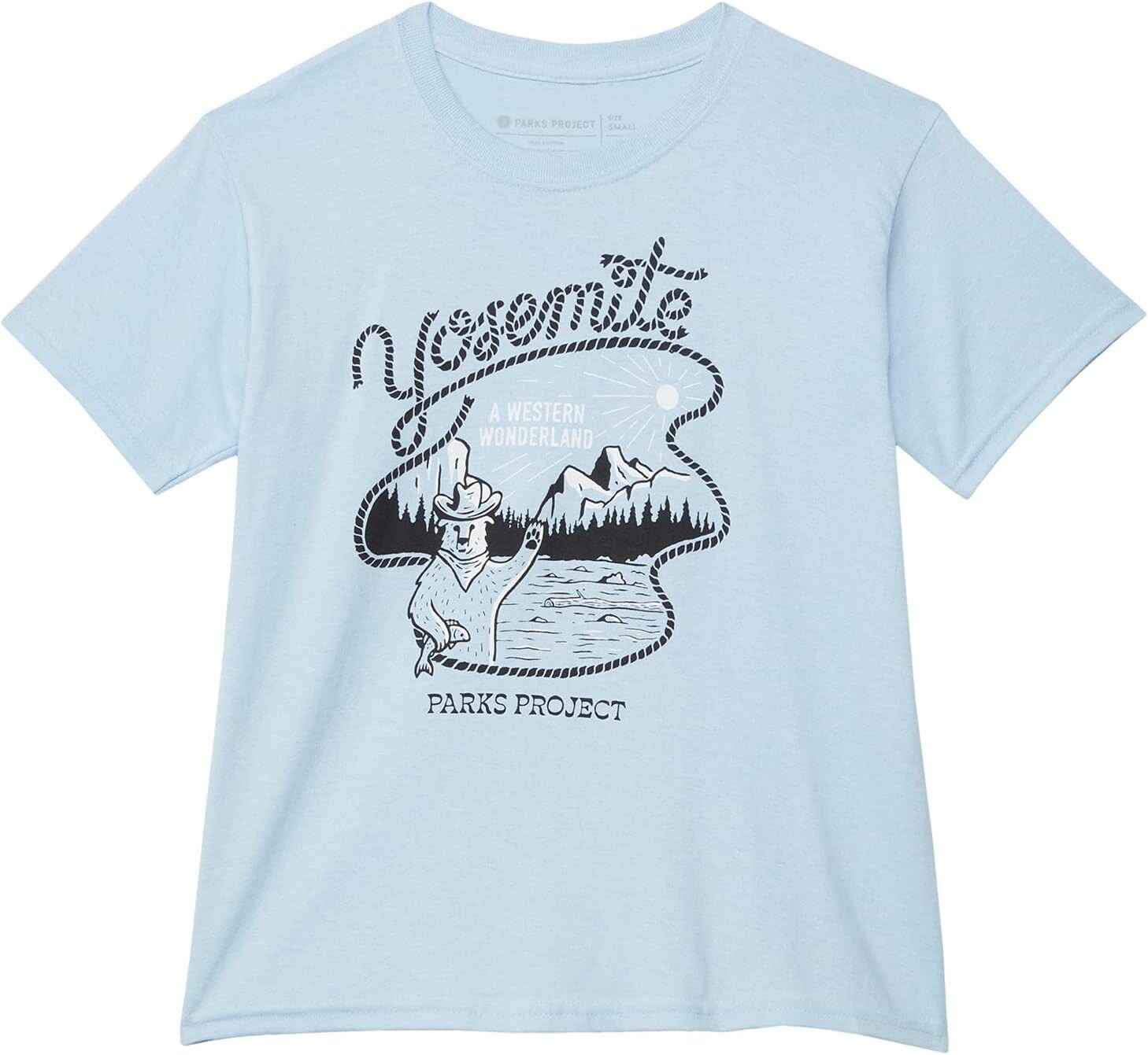 

Футболка Parks Project Yosemite Lasso Tee, цвет Light Blue