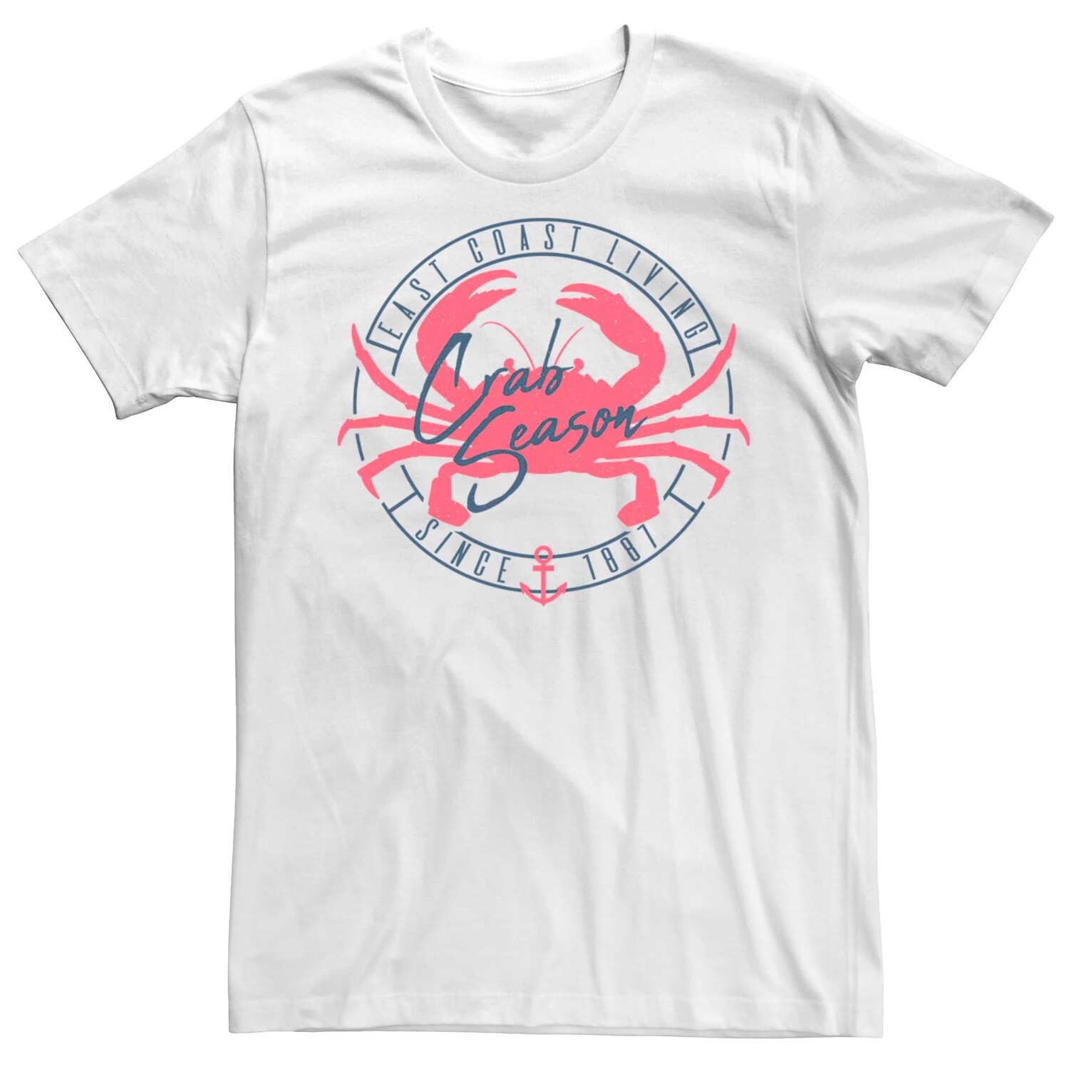 

Мужская футболка East Coast Life Crab Season Fifth Sun