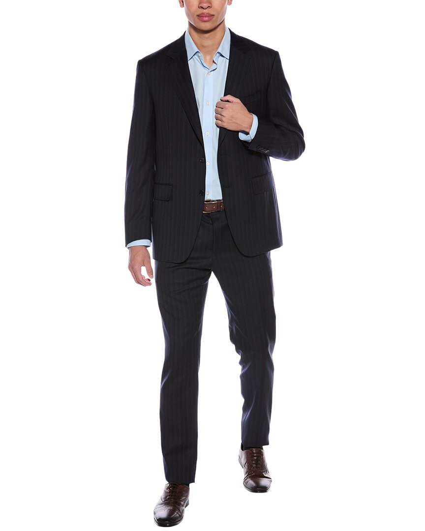 

Костюм Canali из 2-х шерстяных тканей, синий