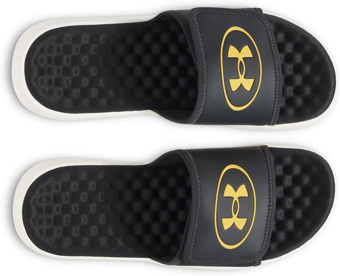 Сандалии Under Armor Ignite Pro 8 для мужчин Under Armour, белый/черный/оранжевый — фото 4