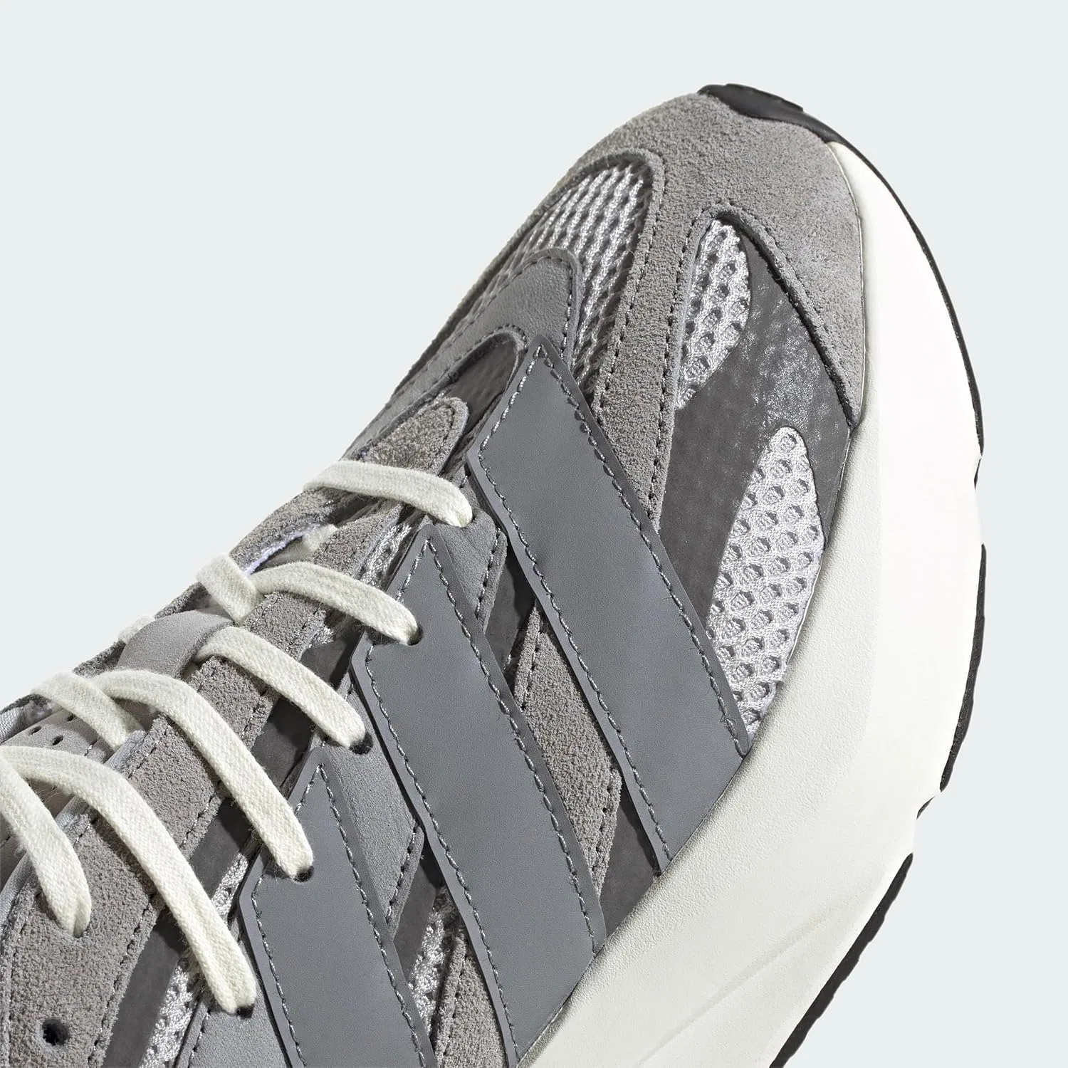 Мужские беговые кроссовки Adidas Performance Lightblaze, Grey Two Grey Three Iron Metallic — фото 4