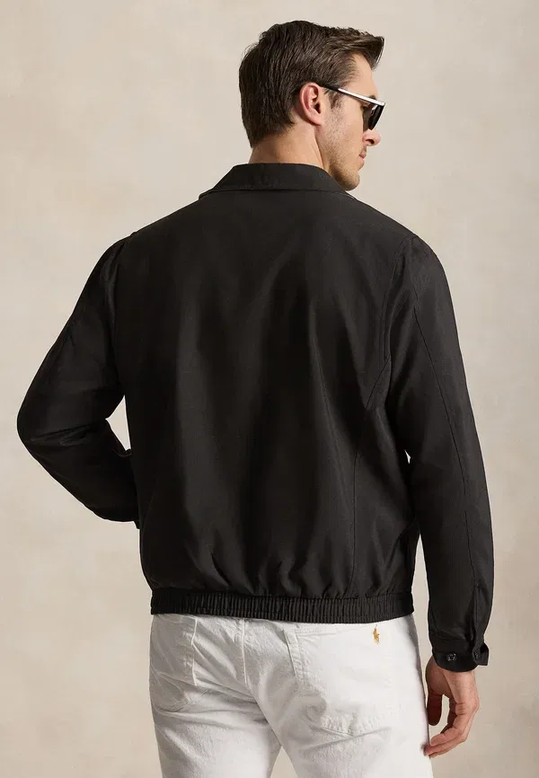 Куртка-бомбер летняя Polo Ralph Lauren Big & Tall, черный — фото 3