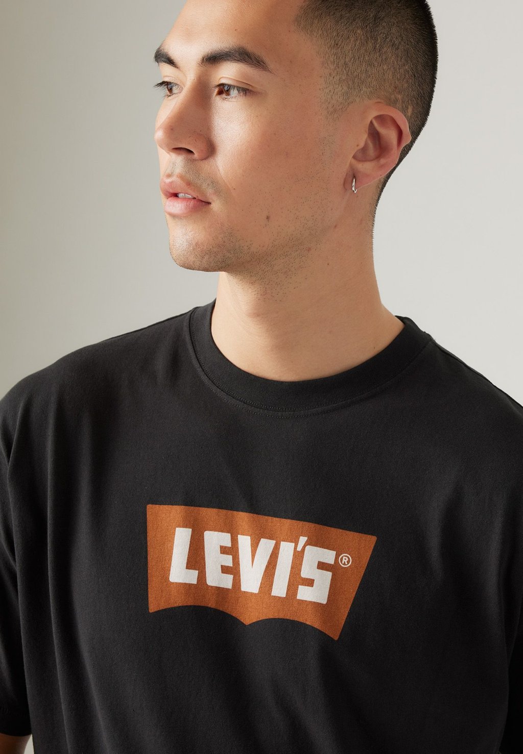 Футболка с принтом VINTAGE GRAPHIC TEE Levi's, черный — фото 4