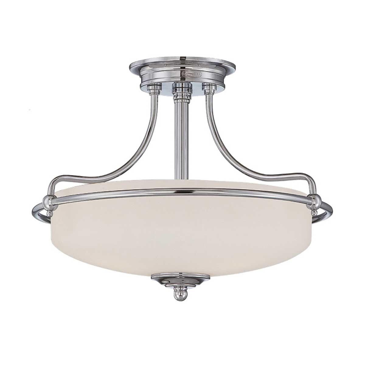 

Потолочный светильник Elstead Lighting, 42,2x30,1 см, хромированный