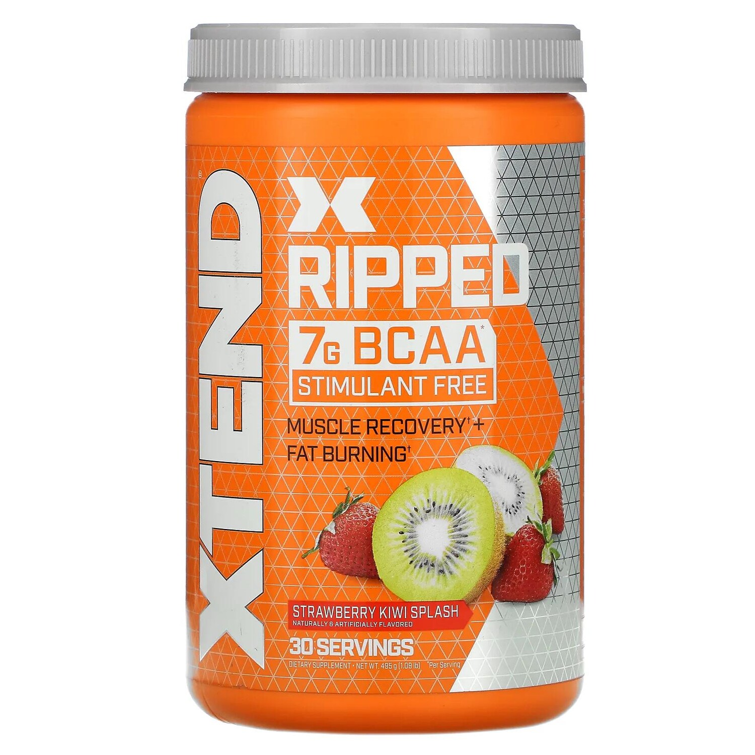 

Xtend Ripped 7 г аминокислот с разветвленной цепью со вкусом клубники и киви 495 г (1,09 фунта)