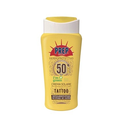 

Prep Дермозащитный комплексный солнцезащитный крем Tattoo Defence Spf50 200 мл