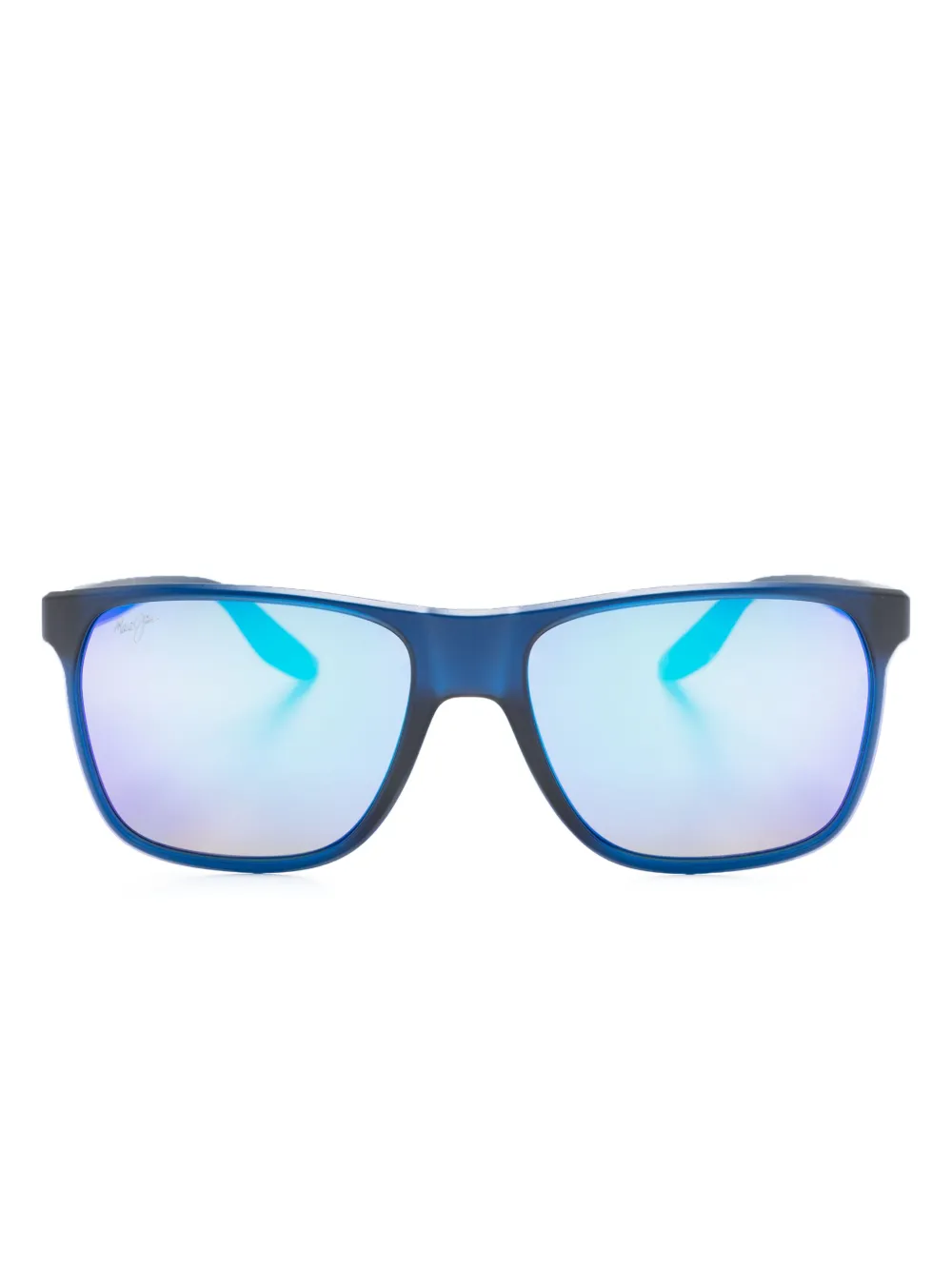 

Солнцезащитные очки Pailolo в квадратной оправе Maui Jim, синий