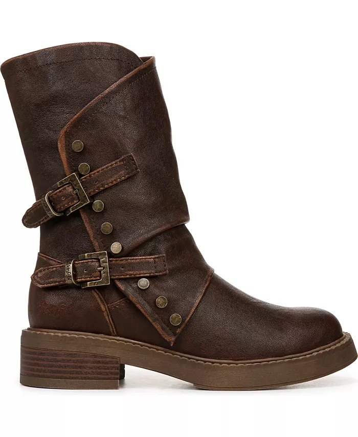 Женские ботинки Venice Mid Calf на устойчивом каблуке Blowfish Malibu, коричневый — фото 2