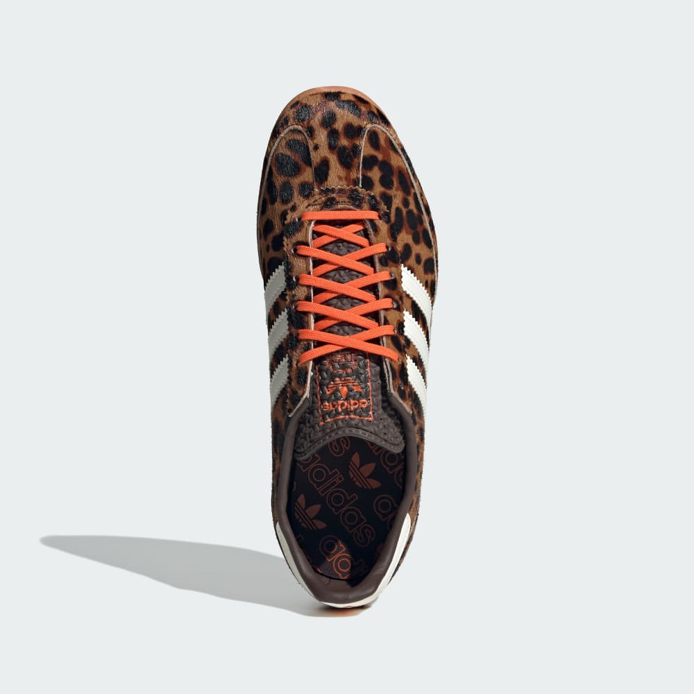 Кроссовки Adidas SL 72 OG Shoes, цвет Dark Brown/Off White/Semi Impact Orange — фото 2