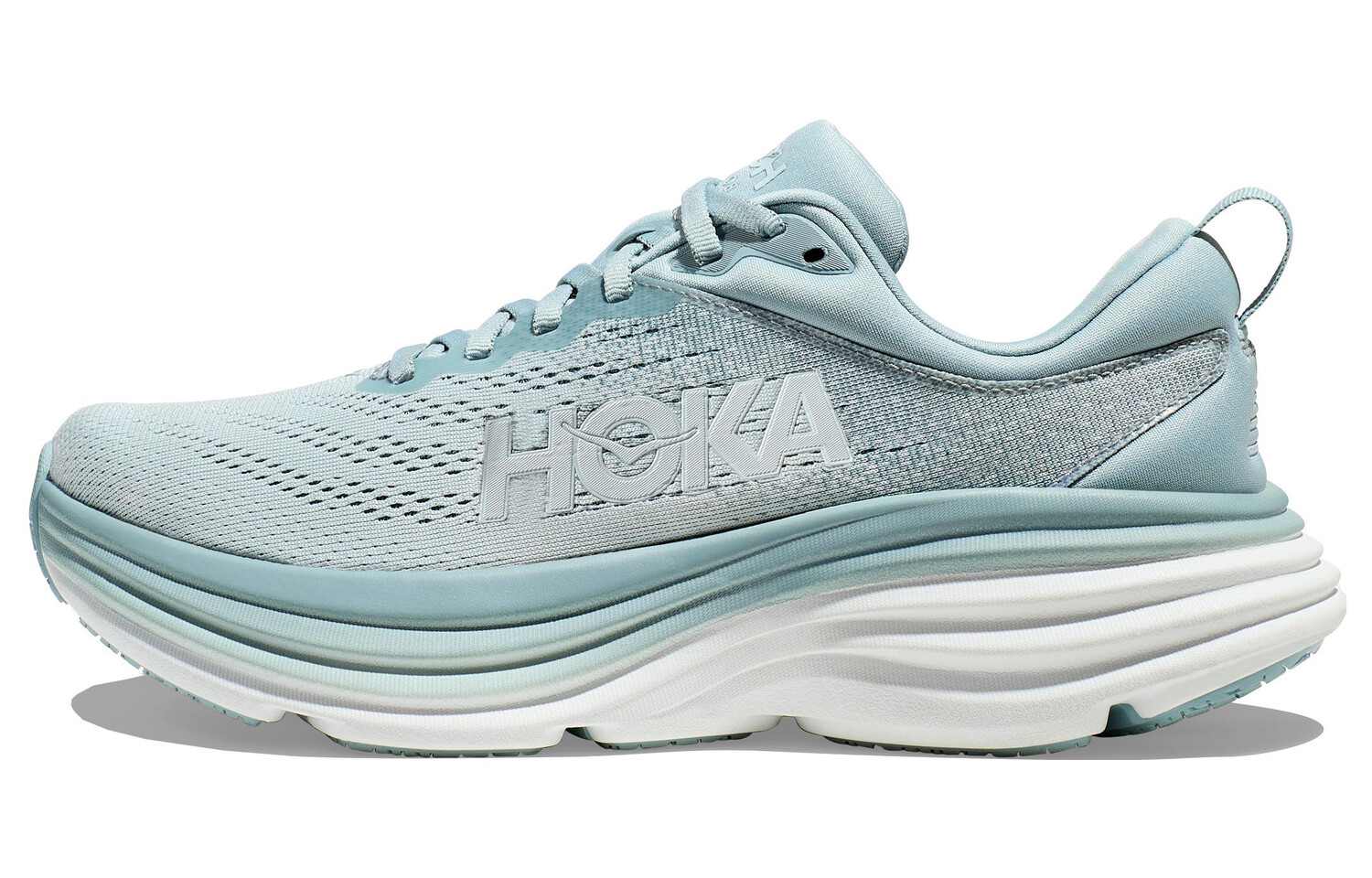 

Кроссовки Bondi 8 мужские низкие синие Hoka One One