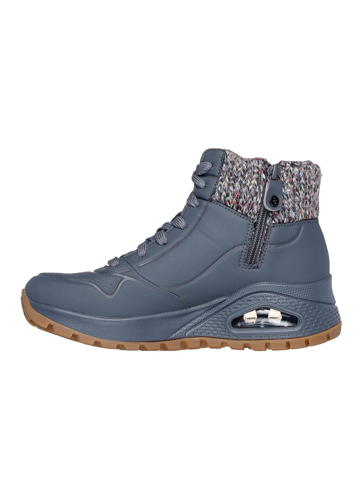 Высокие кроссовки Skechers Sneakers High UNO RUGGED Darling Daze, серый — фото 3