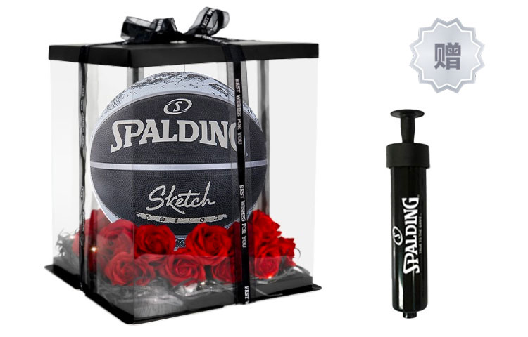 

SPALDING Серия sketch china резиновый баскетбольный мяч black размер 7 тренировочный unisex