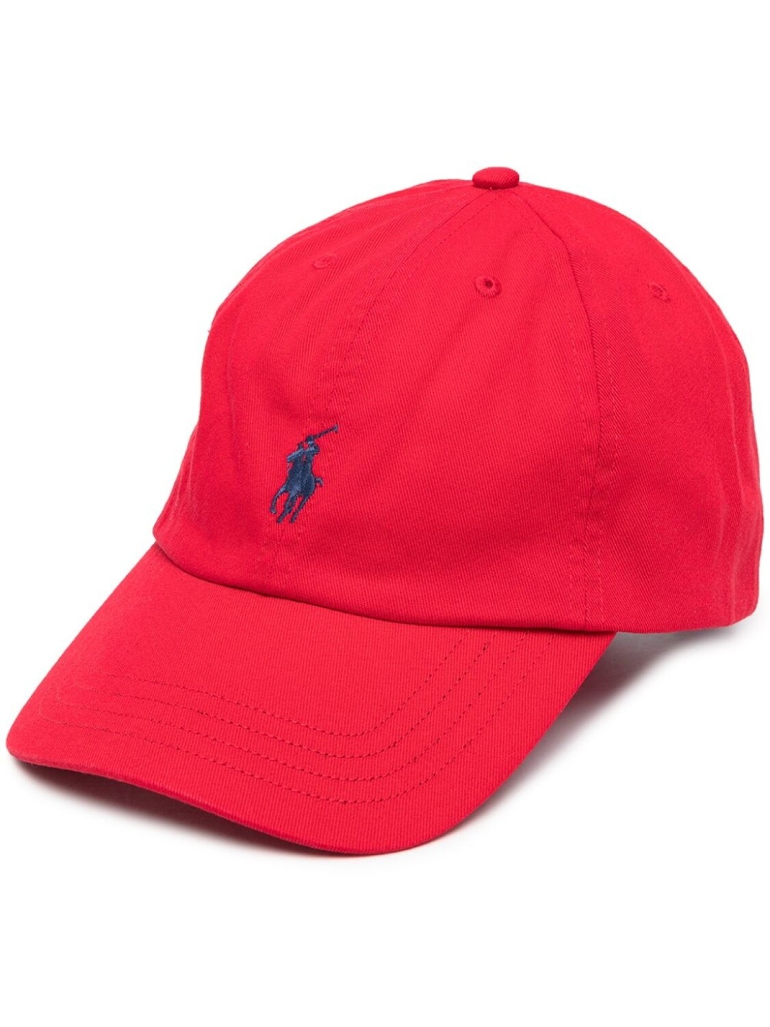 

Кепка с вышитым логотипом Ralph Lauren Kids, красный
