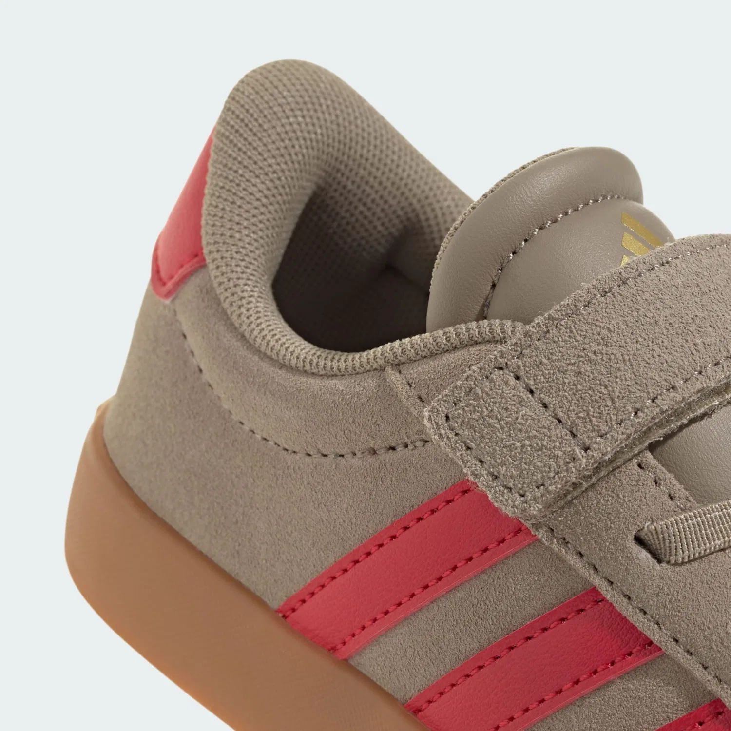 Кроссовки Adidas Sportswear Vl Court 3.0 темно-бежевого цвета — фото 4