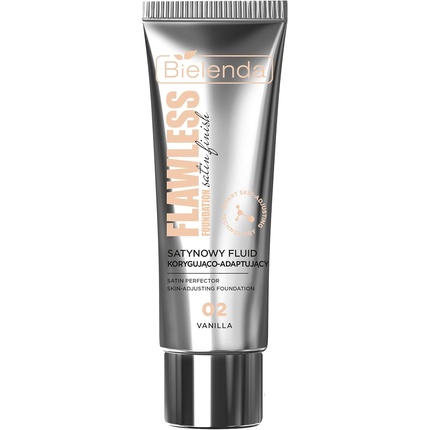 

Тональная жидкость Flawless Foundation Satin Correcting and Adapting Fluid 02 Vanilla