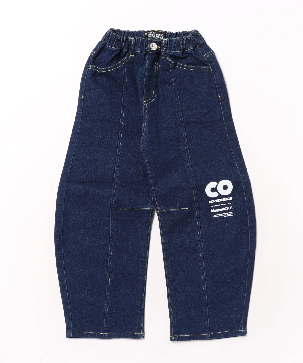 Джинсы карбоновые Curve Denim Pants бренд ZOZO, цвет чёрный — фото 3