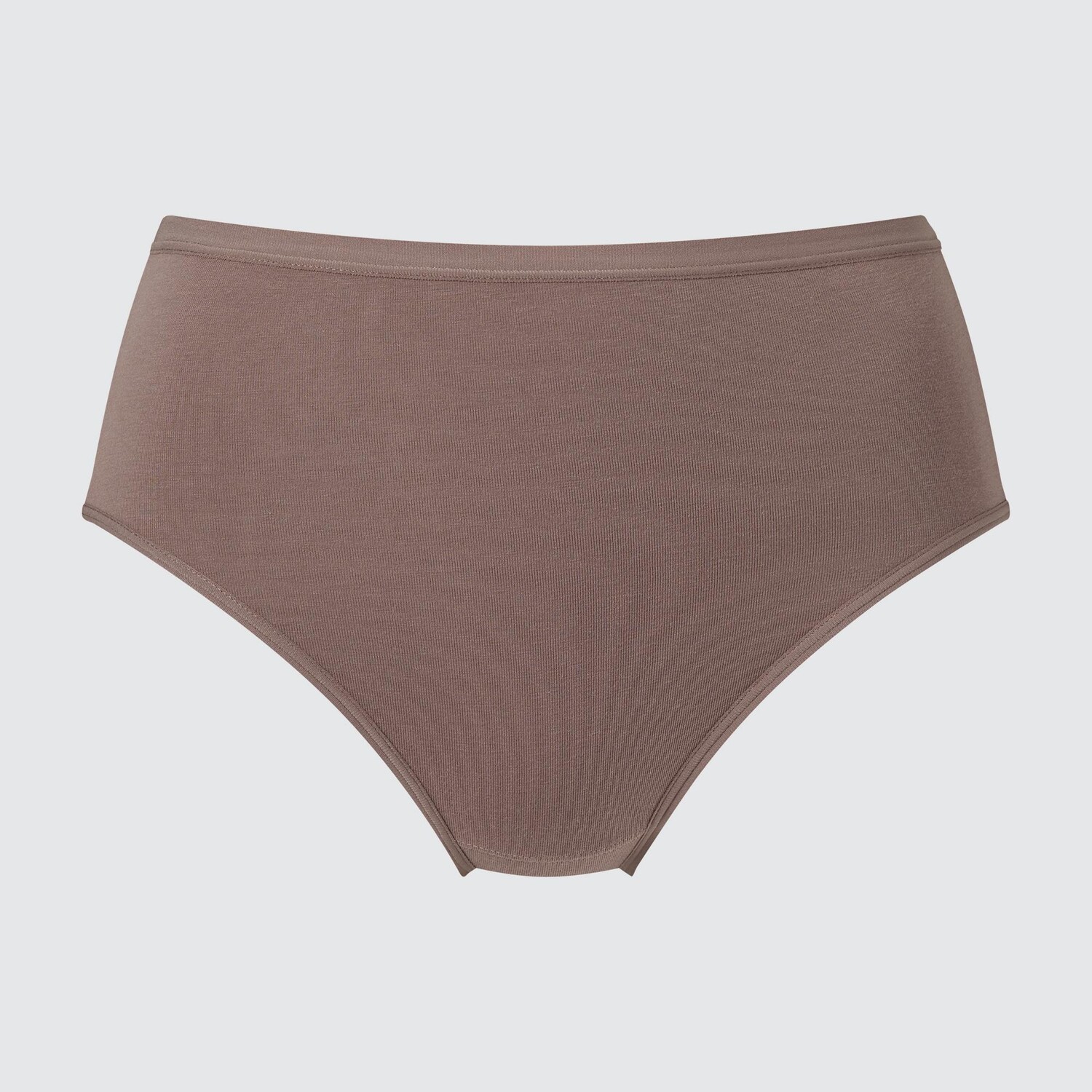 

Трусики Uniqlo Basic с высокой талией, коричневый