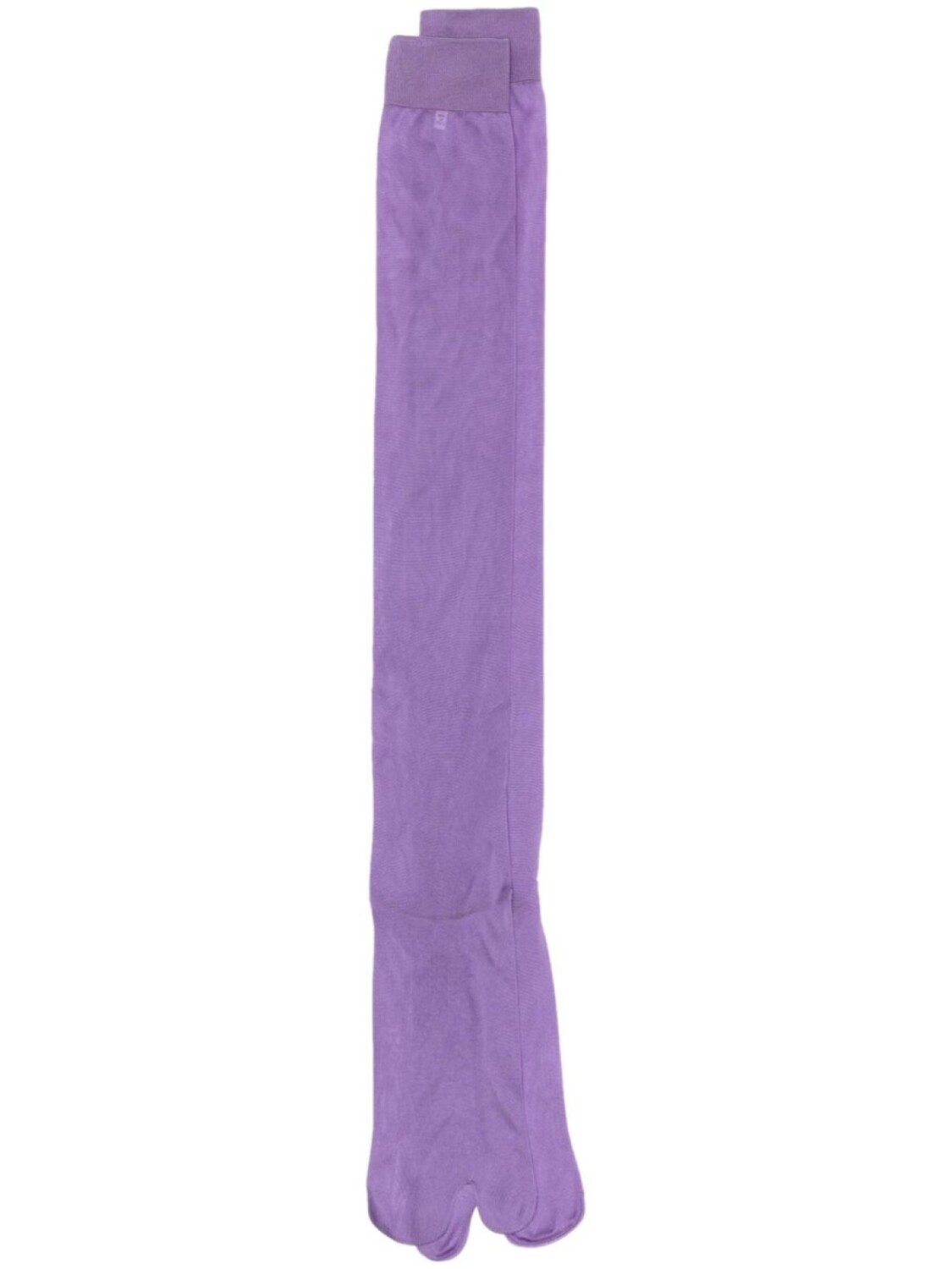 

Шелковые гольфы Tabi Maison Margiela, фиолетовый