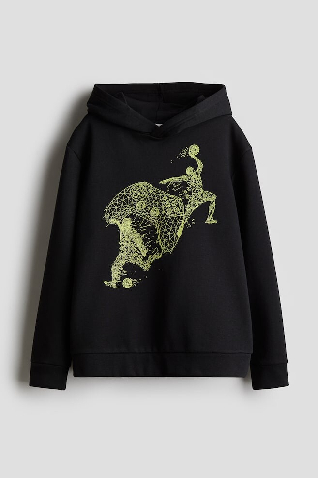 

Толстовка с принтом H&M, черный