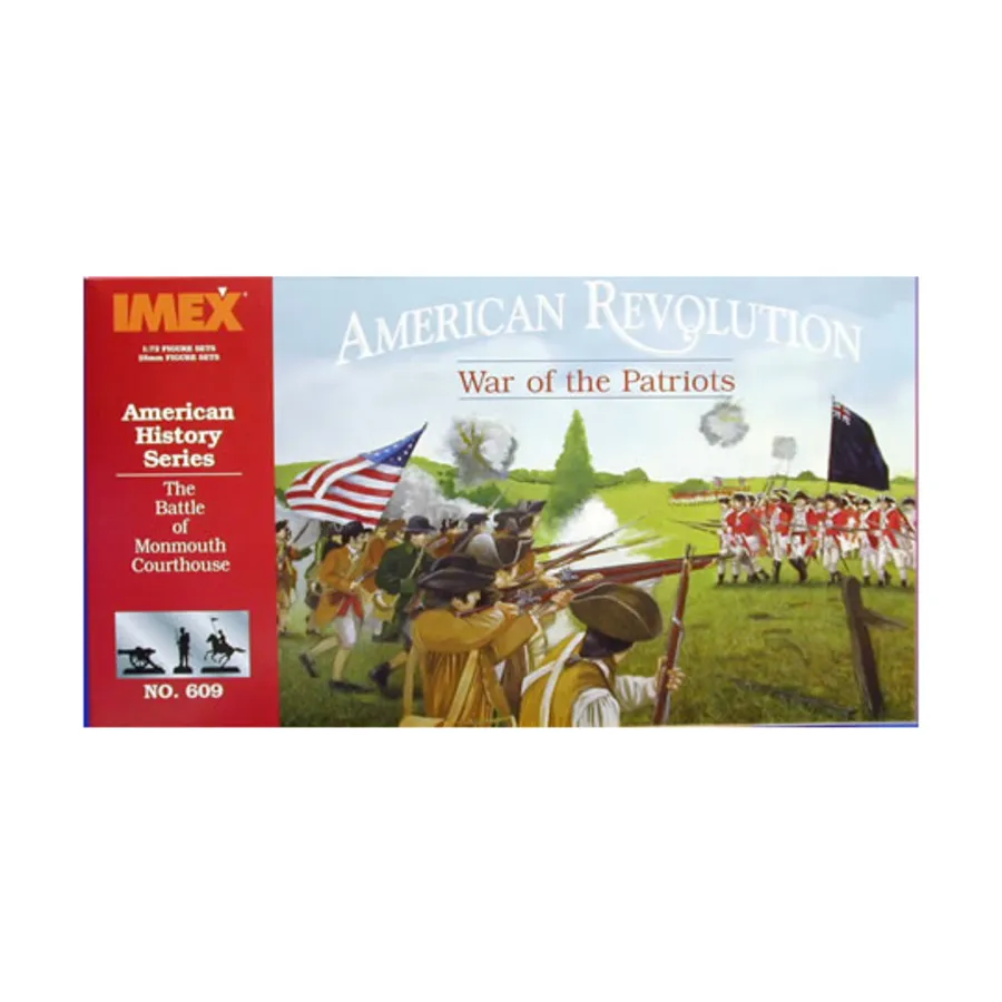 

Диорама - Здание суда битвы при Монмуте, American History Series (1:72)