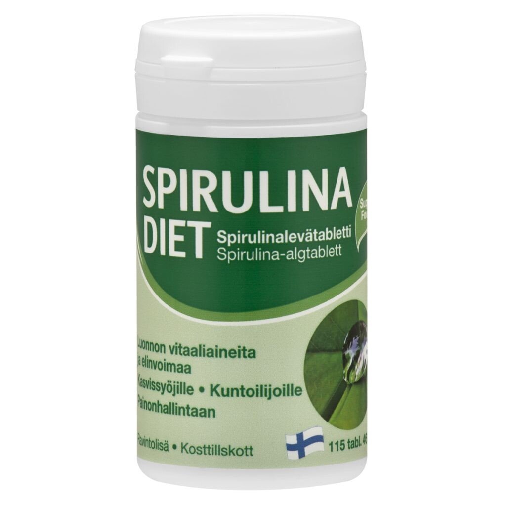 

Микроводоросли Myllärin Spirulina Diet, 290 таблеток