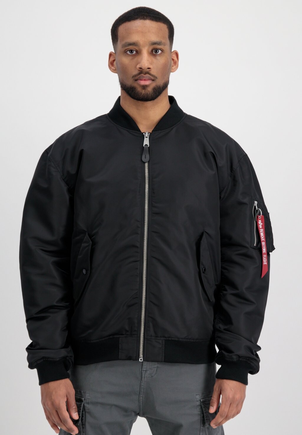 

Ветровка Alpha Industries MA-1 CS, цвет black black