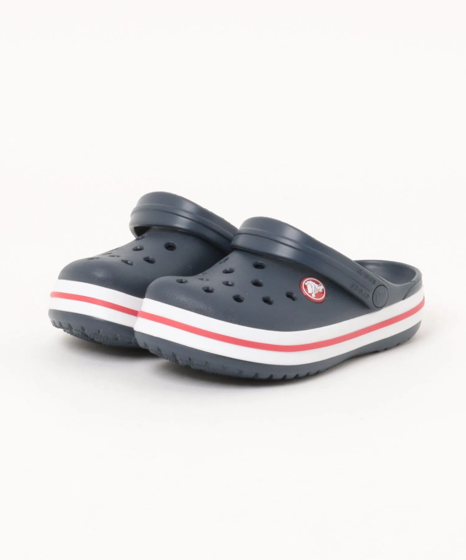 Детские сандалии Crocs Crocband Clog K тёмно-синие
