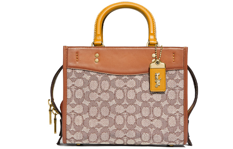 

COACH Текстильная бумажная сумка через плечо