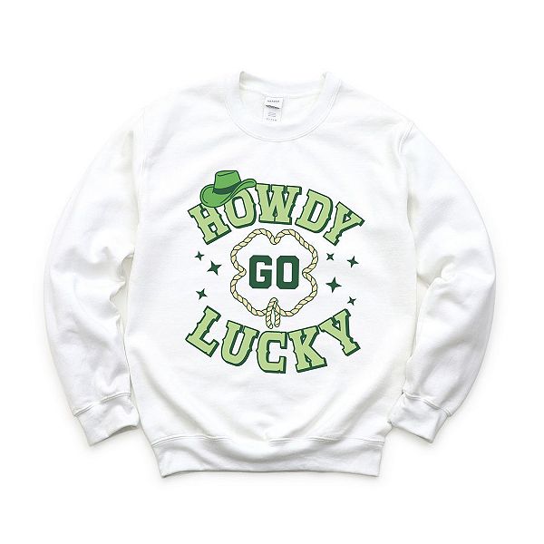

Толстовка Howdy go lucky stars Simply Sage Market, White