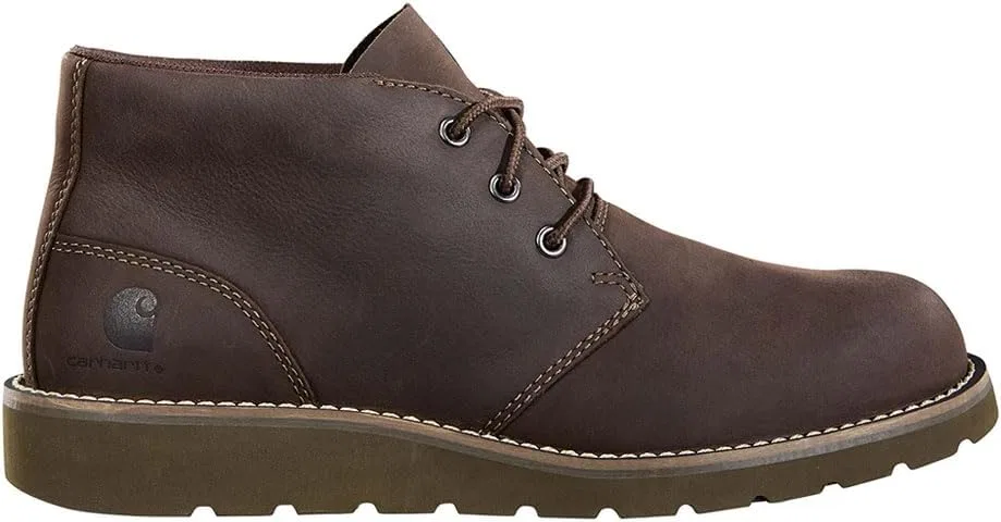 Мужские ботинки-чукка на танкетке с гладким носком Carhartt, Dark Brown