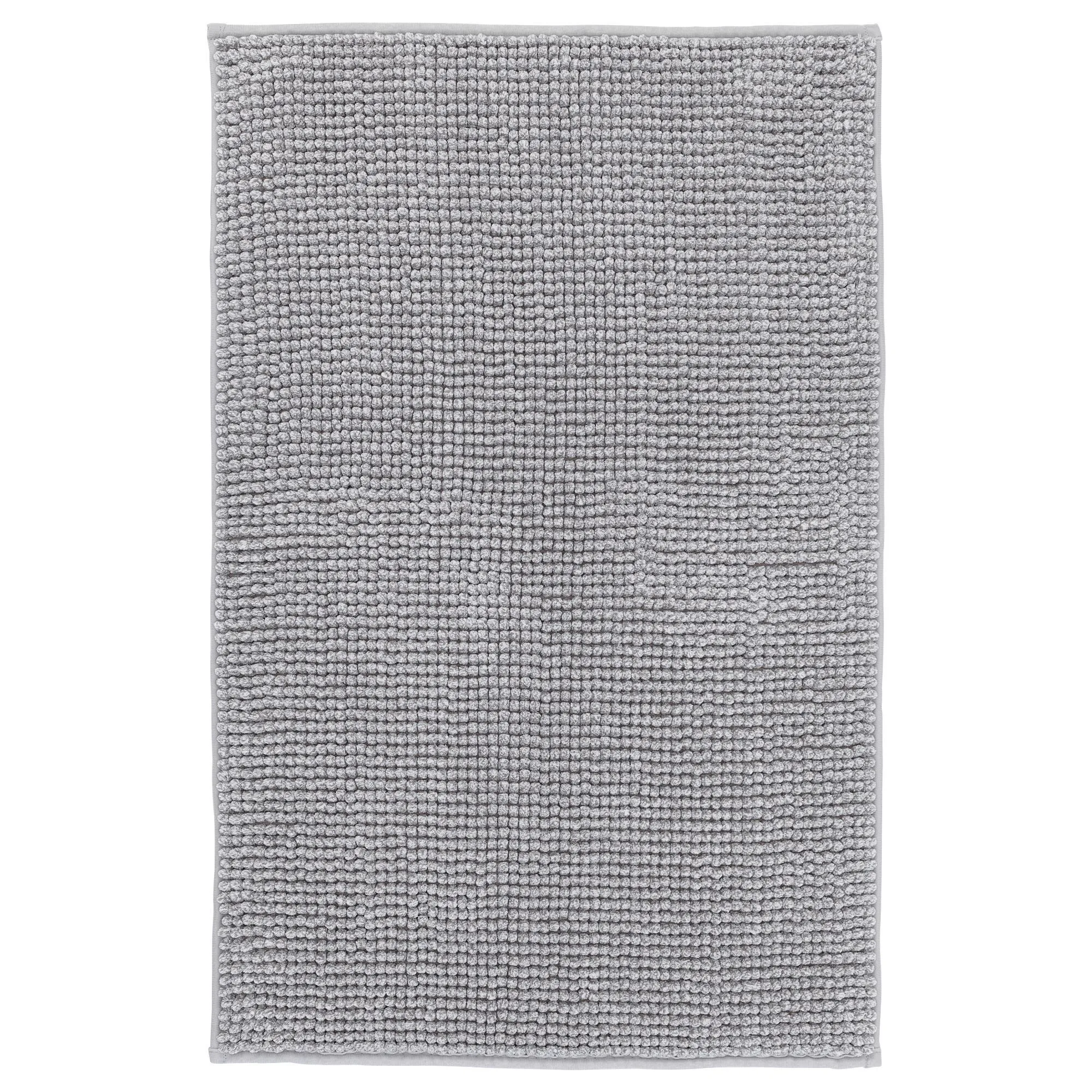 

Коврик для ванной, серый/белый, 50x80 см, TOFTBO IKEA