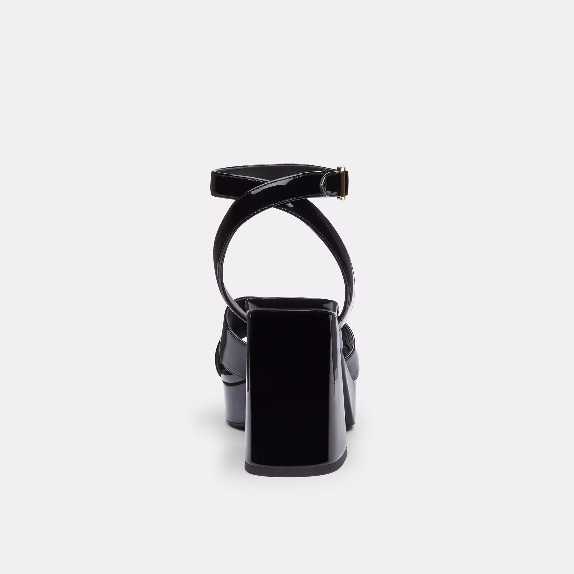 Coach Outlet Block Heel Sandal, черный — фото 3